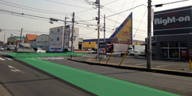 国道17号「緑丘」交差点